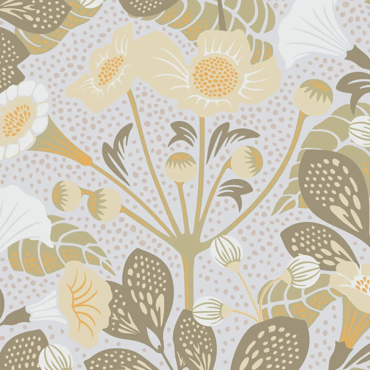 VILDTUTA MULTI Schumacher Wallpaper wallpaper - SKU 1475