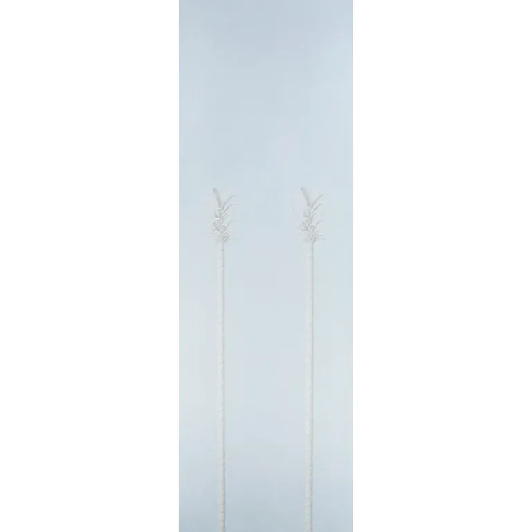 Schumacher VILLA PALM PANEL wallpaper, color BLUE, SKU 5013880
