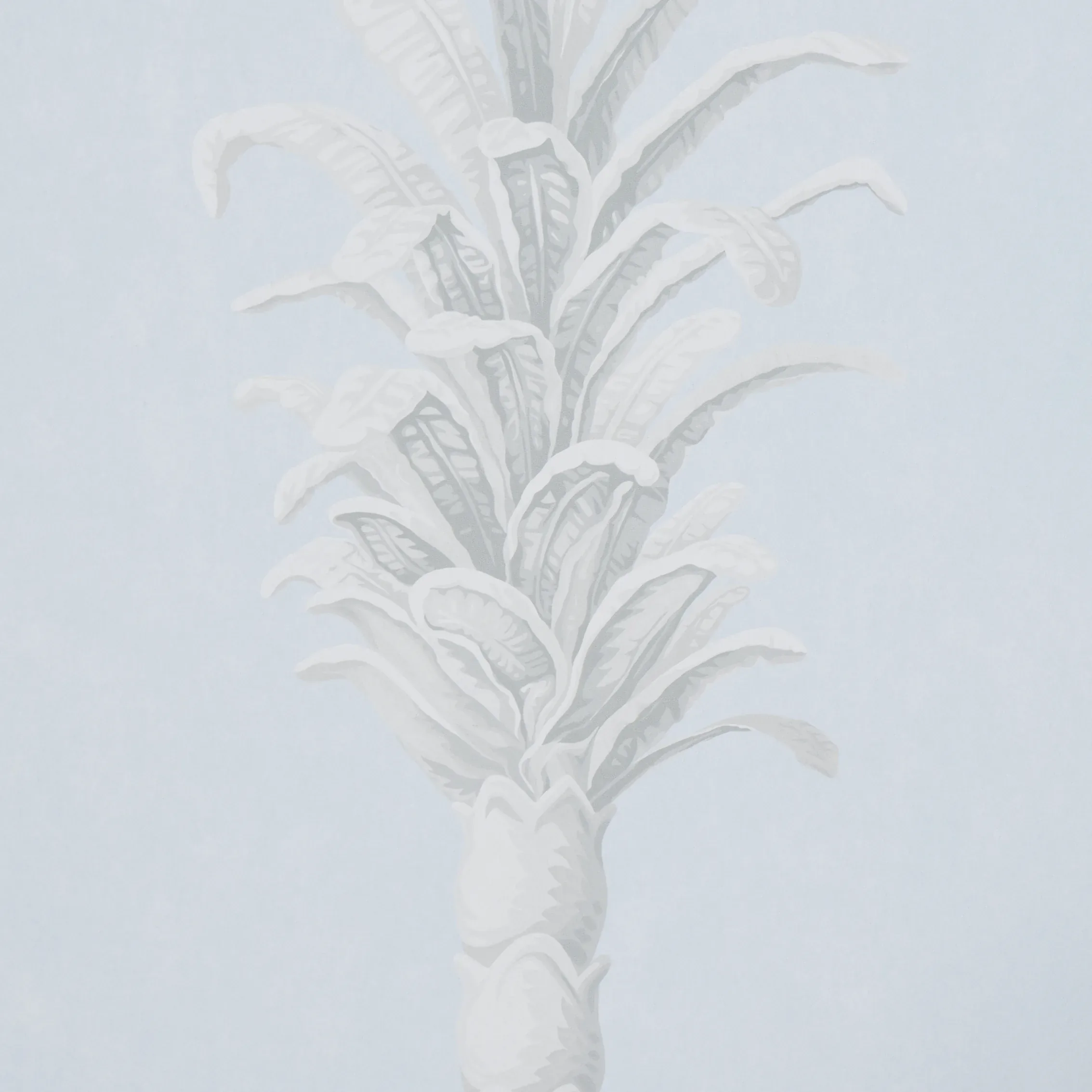 VILLA PALM PANEL - BLUE Schumacher Wallpaper | Wallpaper Twi VILLA PALM PANEL BLUE Schumacher Wallpaper wallpaper - SKU 5013880