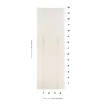 VILLA PALM PANEL WHITE/IVORY Schumacher Wallpaper wallpaper - SKU 5013881