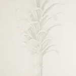 VILLA PALM PANEL WHITE/IVORY Schumacher Wallpaper wallpaper - SKU 5013881