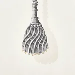 VILLA PANEL - DOVE Schumacher Wallpaper | Wallpaper Twins VILLA PANEL DOVE Schumacher Wallpaper wallpaper - SKU 5009910