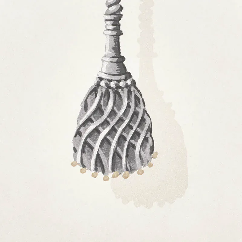 VILLA PANEL - DOVE Schumacher Wallpaper | Wallpaper Twins VILLA PANEL DOVE Schumacher Wallpaper wallpaper - SKU 5009910