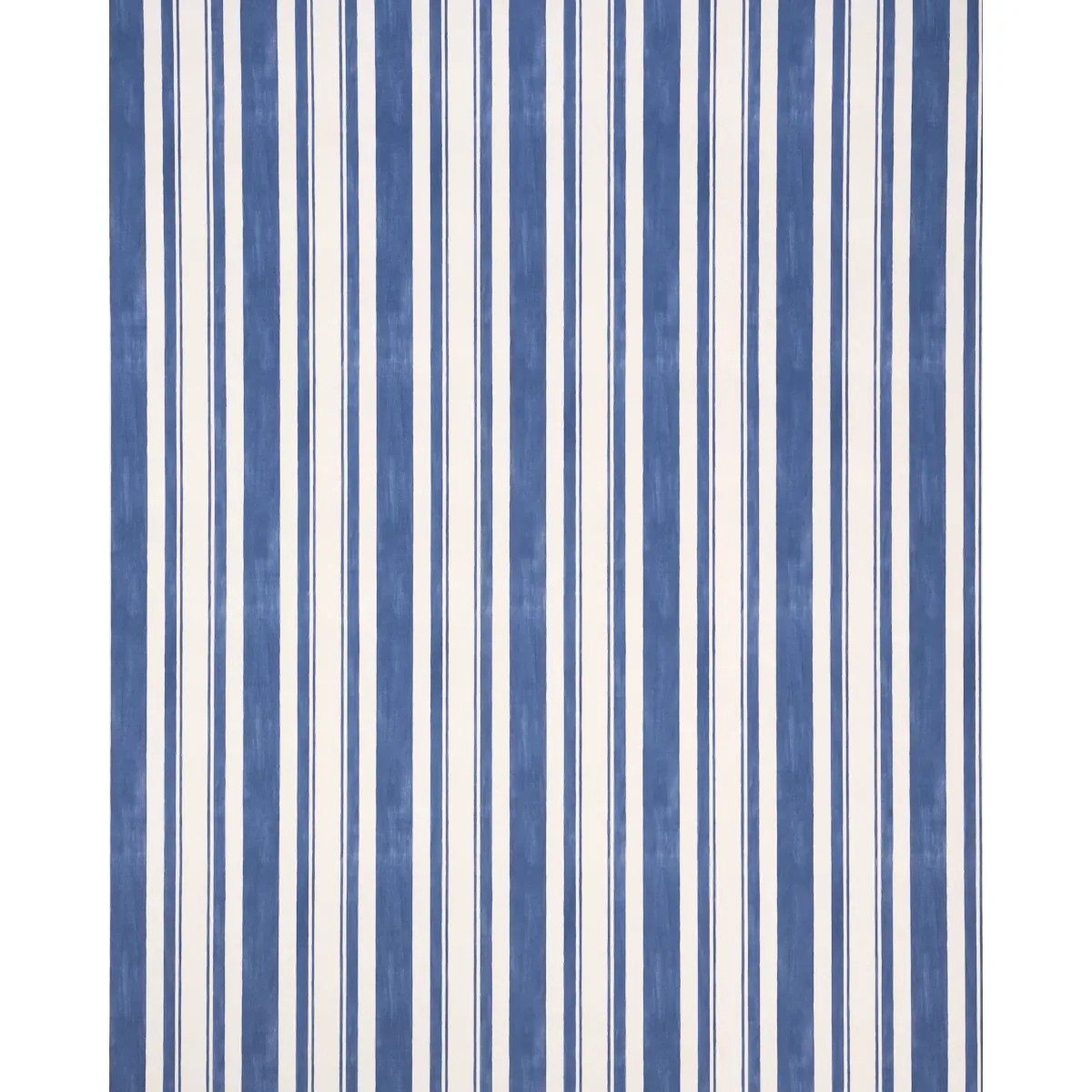 VILLA STRIPE NAVY Schumacher Wallpaper wallpaper - SKU 5009925