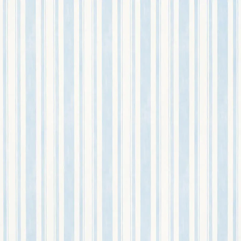 VILLA STRIPE SKY Schumacher Wallpaper wallpaper - SKU 5009921