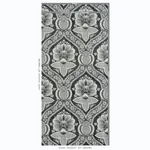 VILLANDRY DAMASK PRINT - BLACK Schumacher Wallpaper | Wallpa VILLANDRY DAMASK PRINT BLACK Schumacher Wallpaper wallpaper - SKU 5011752
