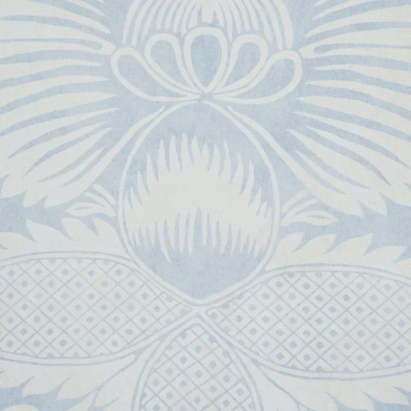 VILLANDRY DAMASK PRINT - BLUE Schumacher Wallpaper | Wallpap VILLANDRY DAMASK PRINT BLUE Schumacher Wallpaper wallpaper - SKU 5011750