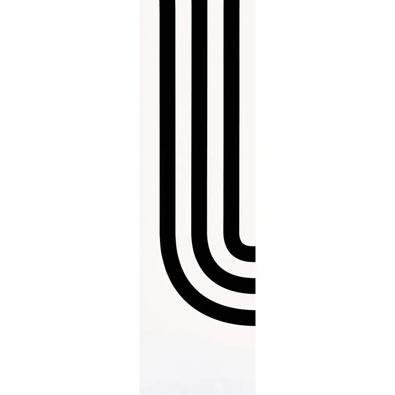Schumacher VIRGINIA PANEL A wallpaper, color BLACK, SKU 5013780