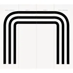 VIRGINIA PANEL A - BLACK Schumacher Wallpaper | Wallpaper Tw VIRGINIA PANEL A BLACK Schumacher Wallpaper wallpaper - SKU 5013780