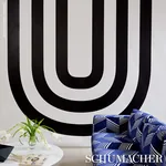 VIRGINIA PANEL A - BLACK Schumacher Wallpaper | Wallpaper Tw VIRGINIA PANEL A BLACK Schumacher Wallpaper wallpaper - SKU 5013780