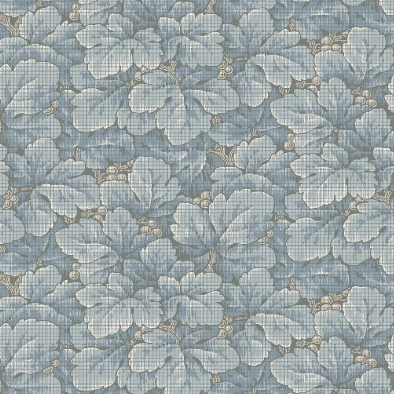 Schumacher WALDEMAR wallpaper, color BLUE, SKU 4545
