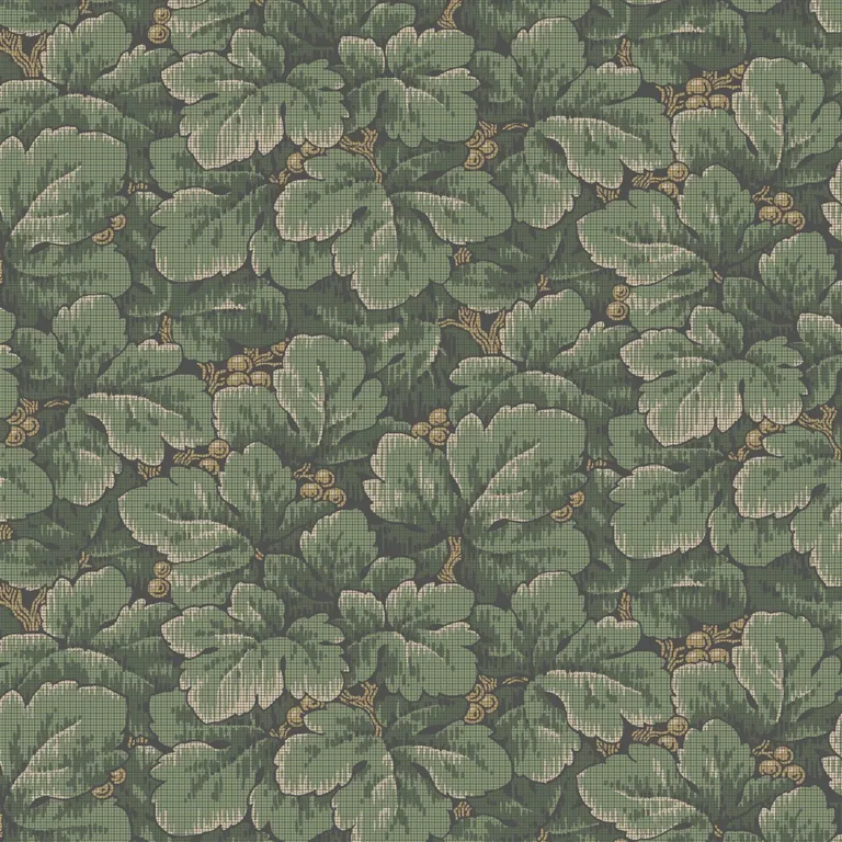 Schumacher WALDEMAR wallpaper, color SPRUCE, SKU 4544