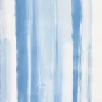 WATERCOLOR BLUE Schumacher Wallpaper wallpaper - SKU 5009300