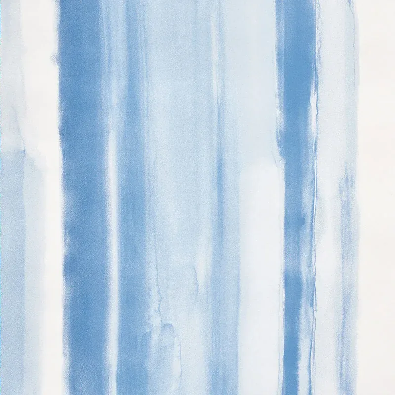 WATERCOLOR BLUE Schumacher Wallpaper wallpaper - SKU 5009300