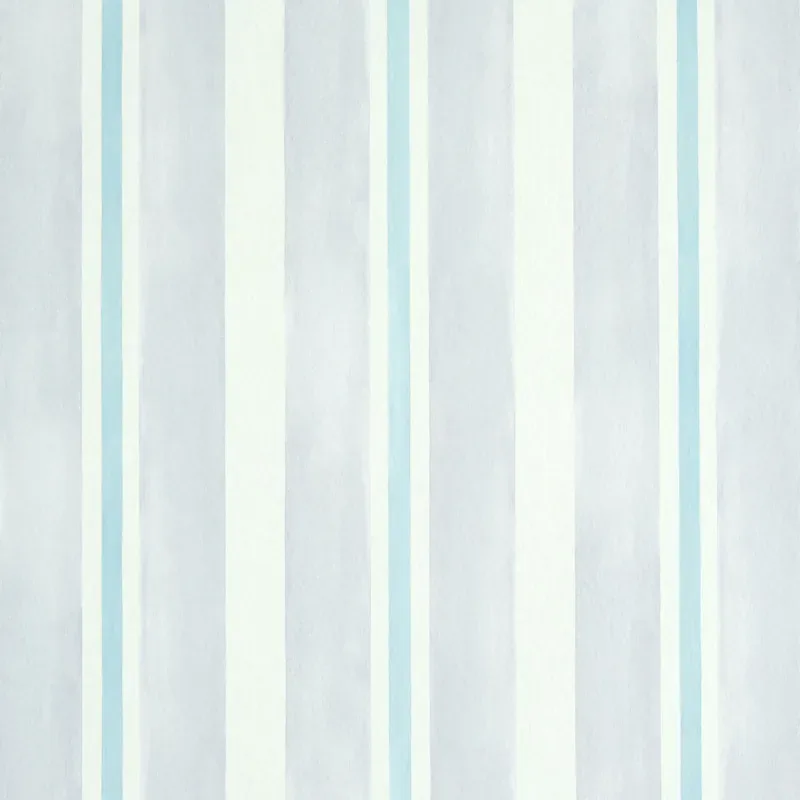 WATERCOLOR STRIPE LAVENDER Schumacher Wallpaper wallpaper - SKU 5011572