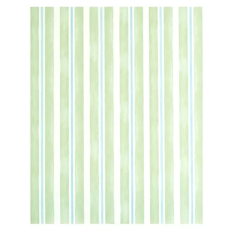 WATERCOLOR STRIPE LEAF Schumacher Wallpaper wallpaper - SKU 5011570