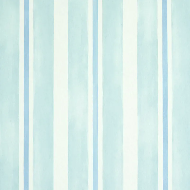 WATERCOLOR STRIPE MINERAL Schumacher Wallpaper wallpaper - SKU 5011571