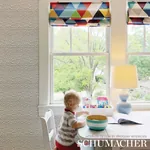 WAVES - BLACK & WHITE Schumacher Wallpaper | Wallpaper Twins WAVES BLACK & WHITE Schumacher Wallpaper wallpaper - SKU 5007461