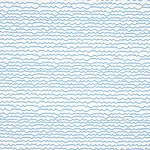 WAVES - BLUE Schumacher Wallpaper | Wallpaper Twins WAVES BLUE Schumacher Wallpaper wallpaper - SKU 5007462