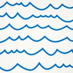 WAVES - BLUE Schumacher Wallpaper | Wallpaper Twins WAVES BLUE Schumacher Wallpaper wallpaper - SKU 5007462