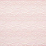 WAVES RED Schumacher Wallpaper wallpaper - SKU 5007463