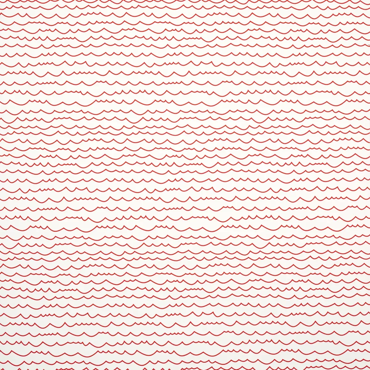 WAVES RED Schumacher Wallpaper wallpaper - SKU 5007463