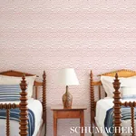 WAVES RED Schumacher Wallpaper wallpaper - SKU 5007463