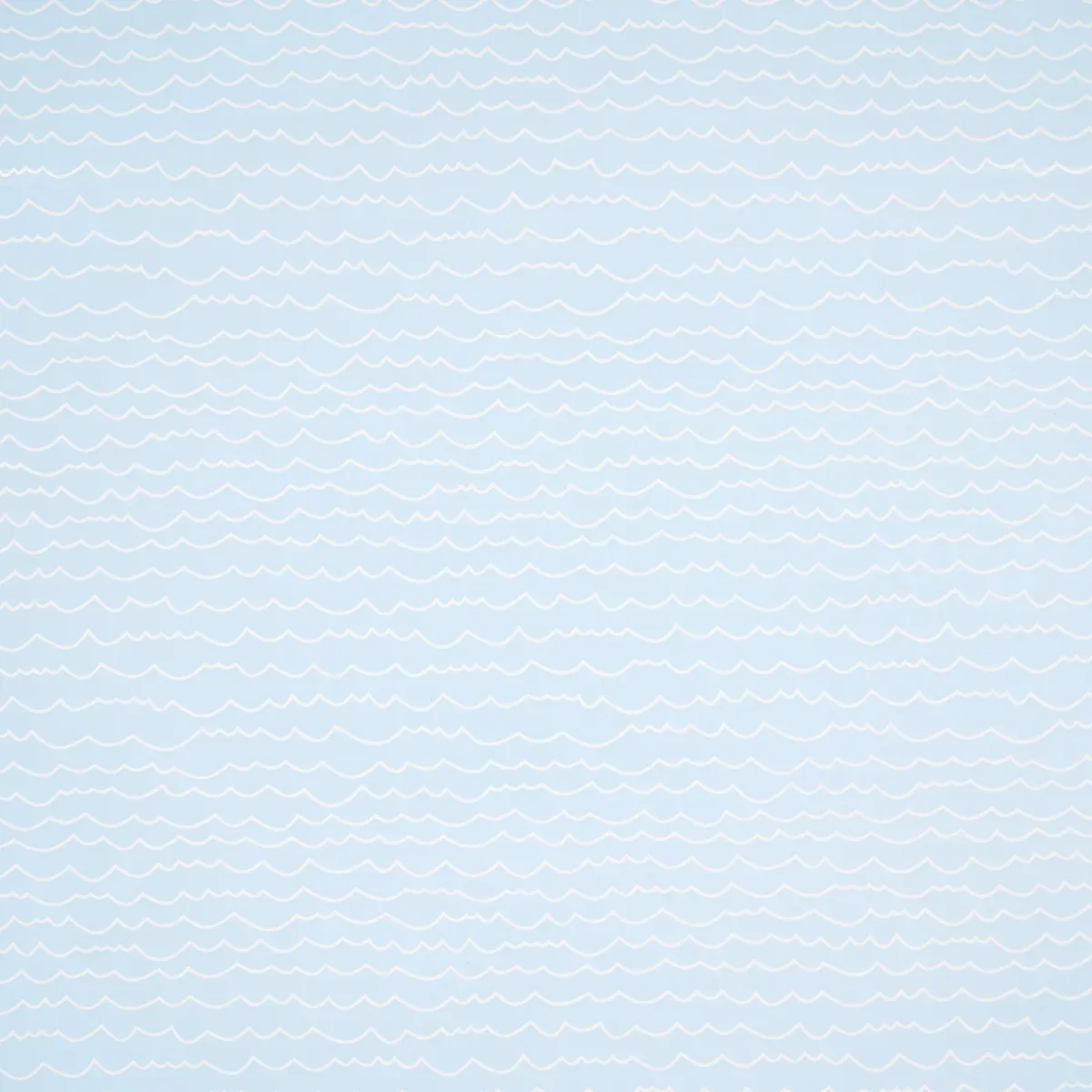 WAVES WHITE ON SKY Schumacher Wallpaper wallpaper - SKU 5007464