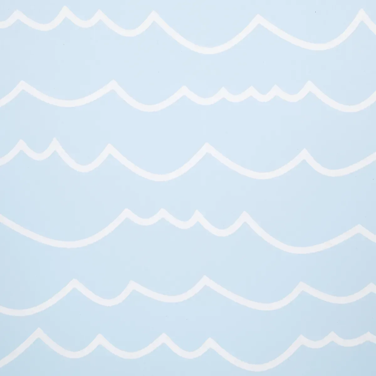 WAVES WHITE ON SKY Schumacher Wallpaper wallpaper - SKU 5007464