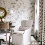 WEEPING PINE - NEUTRAL Schumacher Wallpaper | Wallpaper Twin WEEPING PINE NEUTRAL Schumacher Wallpaper wallpaper - SKU 5008330