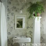 WEEPING PINE - NEUTRAL Schumacher Wallpaper | Wallpaper Twin WEEPING PINE NEUTRAL Schumacher Wallpaper wallpaper - SKU 5008330