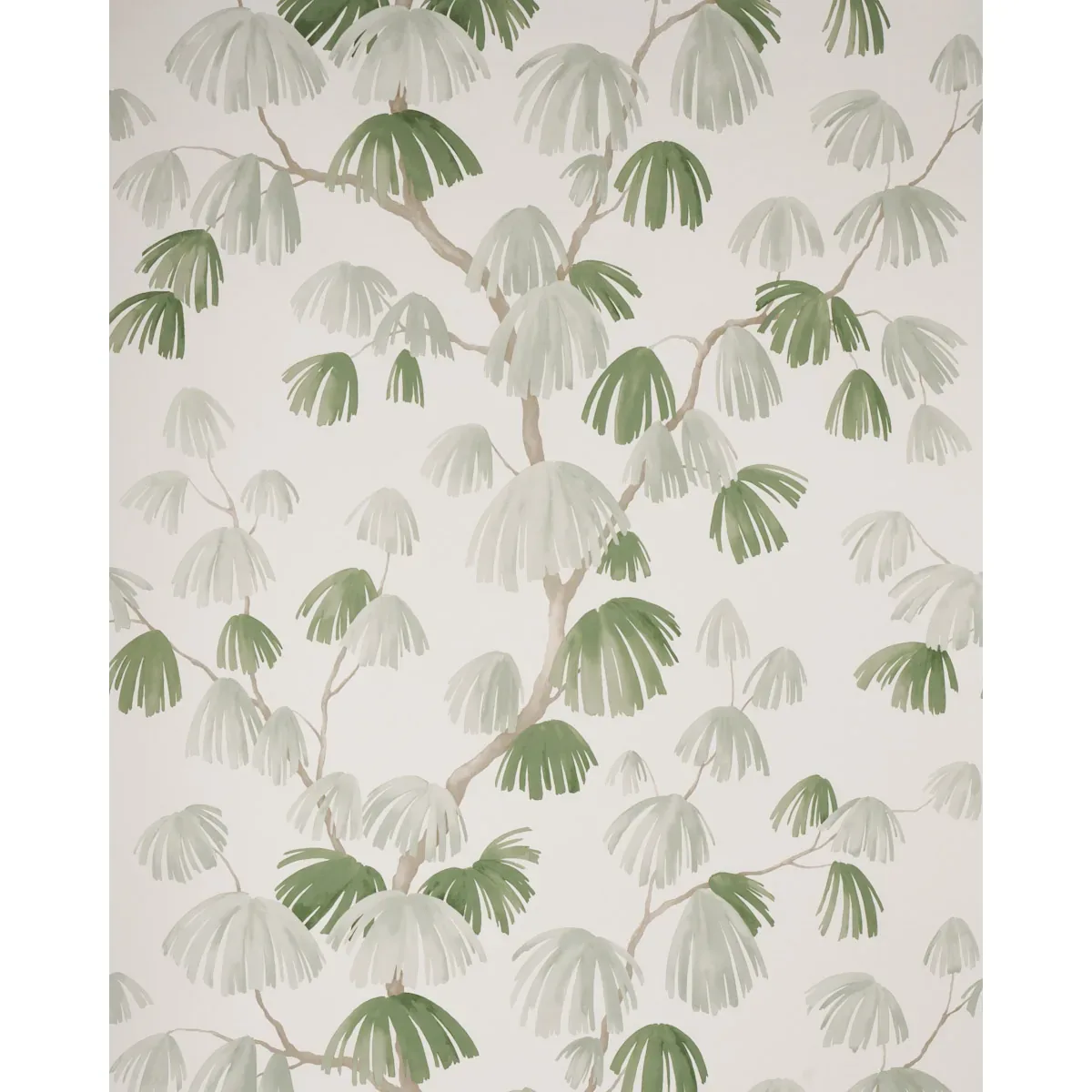 WEEPING PINE SAGE Schumacher Wallpaper wallpaper - SKU 5008332