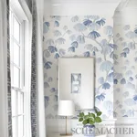 WEEPING PINE - SLATE Schumacher Wallpaper | Wallpaper Twins WEEPING PINE SLATE Schumacher Wallpaper wallpaper - SKU 5008331