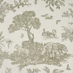 Western Toile STONE Schumacher Wallpaper wallpaper - SKU 5016442