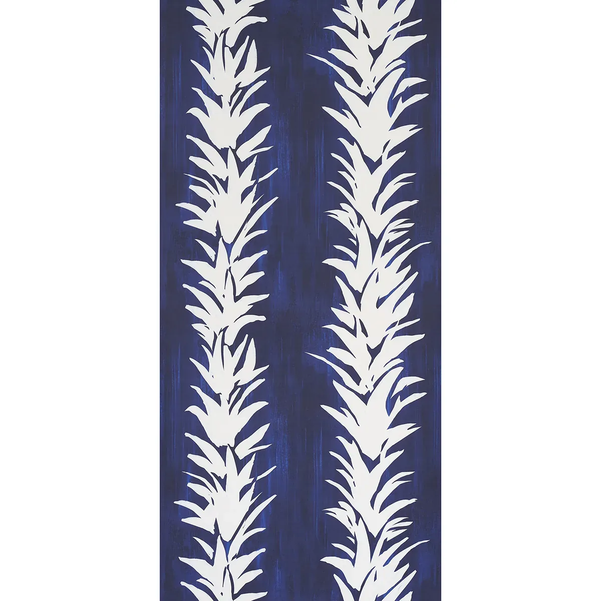 WHITE LOTUS - COBALT Schumacher Wallpaper | Wallpaper Twins WHITE LOTUS COBALT Schumacher Wallpaper wallpaper - SKU 5013661