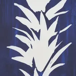 WHITE LOTUS - COBALT Schumacher Wallpaper | Wallpaper Twins WHITE LOTUS COBALT Schumacher Wallpaper wallpaper - SKU 5013661