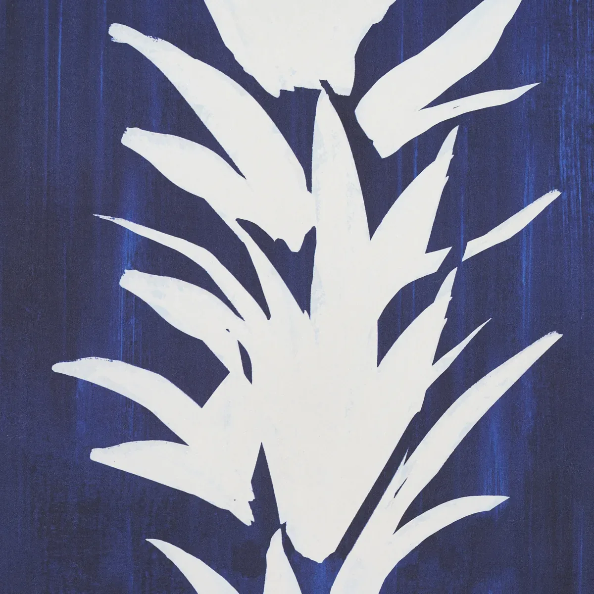 WHITE LOTUS - COBALT Schumacher Wallpaper | Wallpaper Twins WHITE LOTUS COBALT Schumacher Wallpaper wallpaper - SKU 5013661