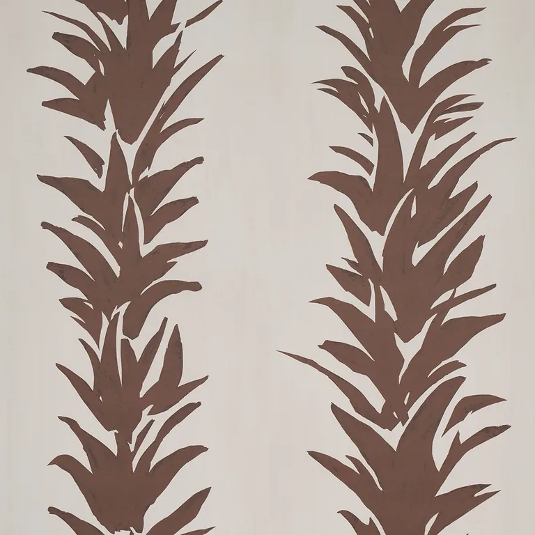 Schumacher WHITE LOTUS wallpaper