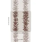 WHITE LOTUS COCOA Schumacher Wallpaper wallpaper - SKU 5013665