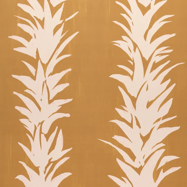 Schumacher WHITE LOTUS wallpaper
