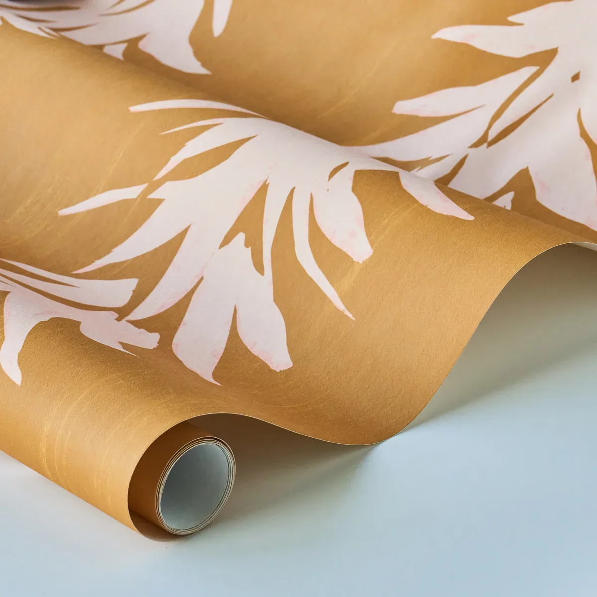 WHITE LOTUS - DEEP YELLOW Schumacher Wallpaper | Wallpaper T WHITE LOTUS DEEP YELLOW Schumacher Wallpaper wallpaper - SKU 5013662