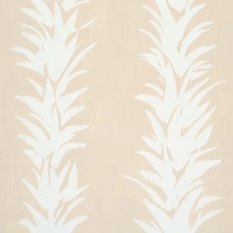 Schumacher WHITE LOTUS wallpaper