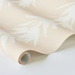 WHITE LOTUS - SAND Schumacher Wallpaper | Wallpaper Twins WHITE LOTUS SAND Schumacher Wallpaper wallpaper - SKU 5013663