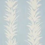 WHITE LOTUS SOFT BLUE Schumacher Wallpaper wallpaper - SKU 5013664