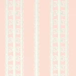 WICKER STRIPE FRANGIPANI Schumacher Wallpaper wallpaper - SKU 5007721