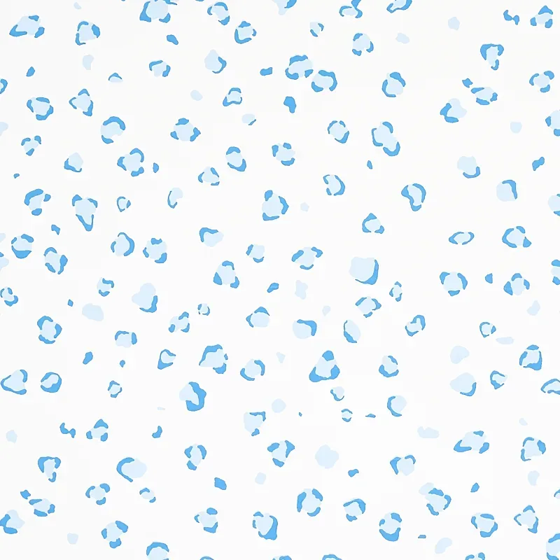 WILD AT HEART INDIGO Schumacher Wallpaper wallpaper - SKU 5012551