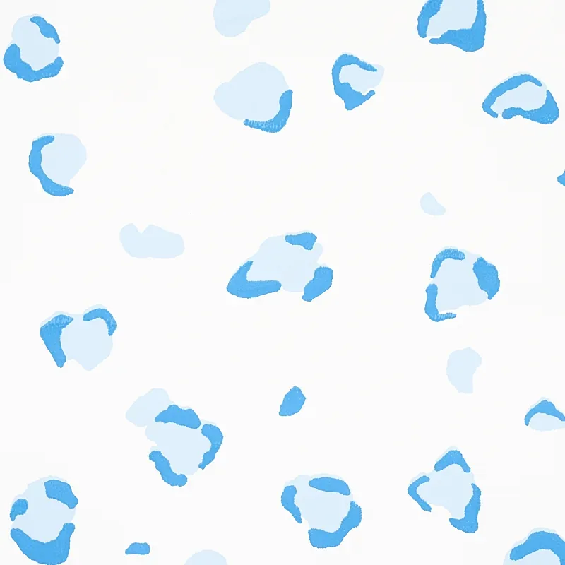WILD AT HEART - INDIGO Schumacher Wallpaper | Wallpaper Twin WILD AT HEART INDIGO Schumacher Wallpaper wallpaper - SKU 5012551