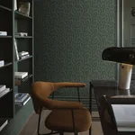 WILD FERNS SPRUCE Schumacher Wallpaper wallpaper - SKU 2258