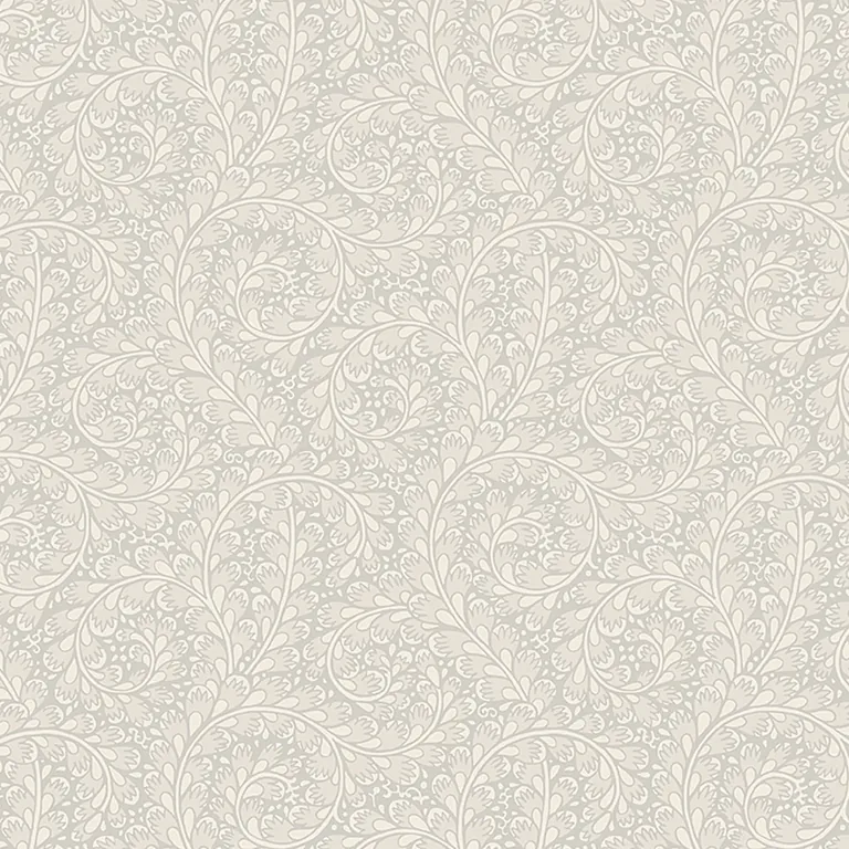 Schumacher WILD FERNS wallpaper, color STONE, SKU 2255