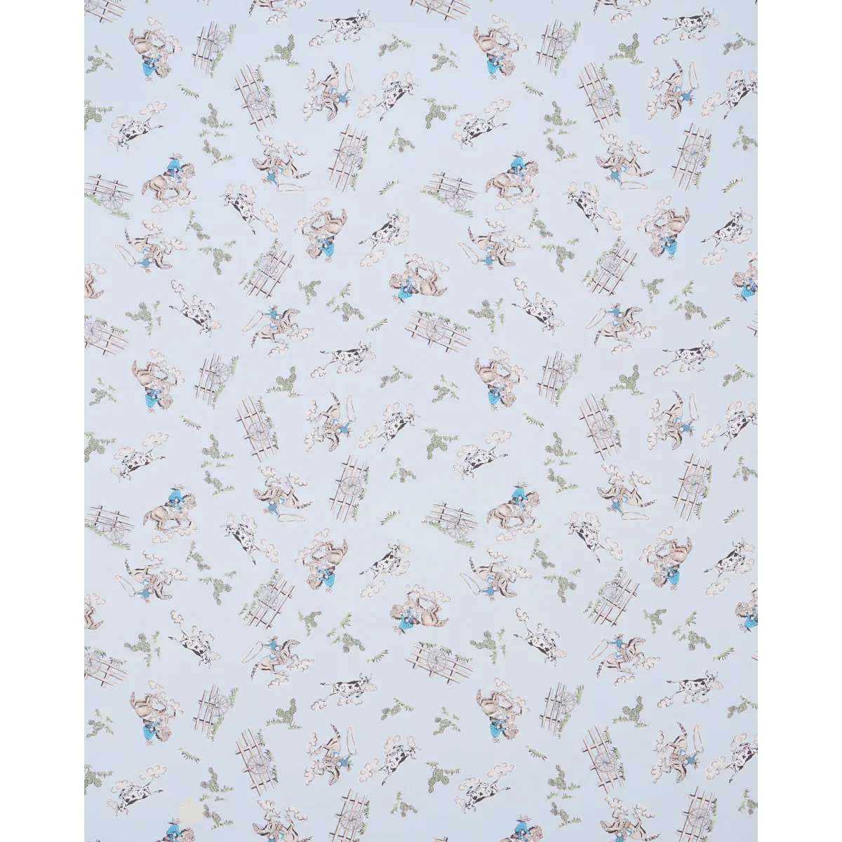 WILD WEST BLUE Schumacher Wallpaper wallpaper - SKU 5014121